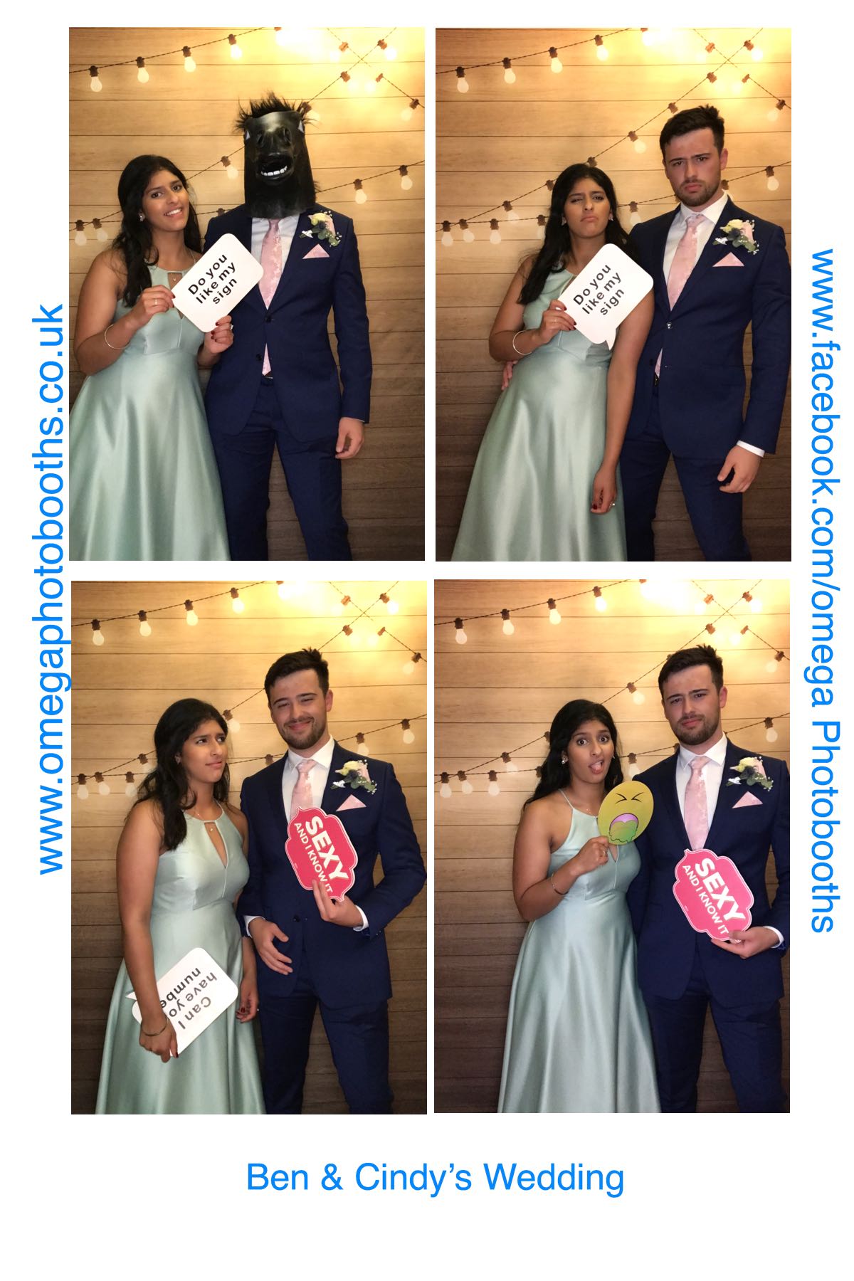Cindy and Ben's Weddiong | View more photos from the event at gallery.omegaphotobooths.co.uk/u/Omega-Photobooths/Cindy-and-Bens-Weddiong